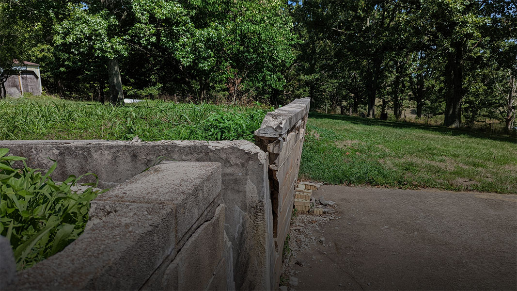 Is your retaining wall damaged?